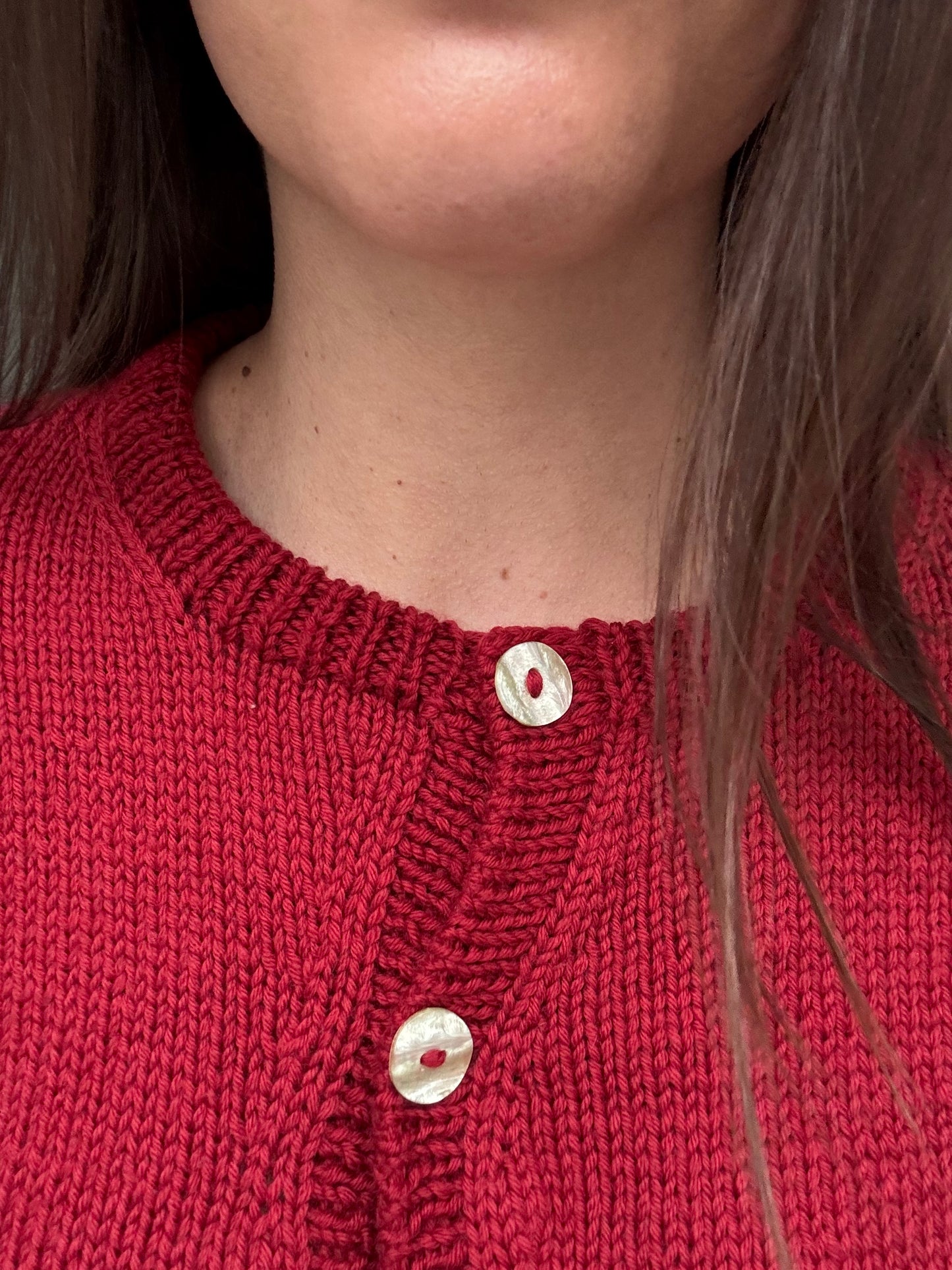 Wavy Cardigan Knitting Pattern for Women