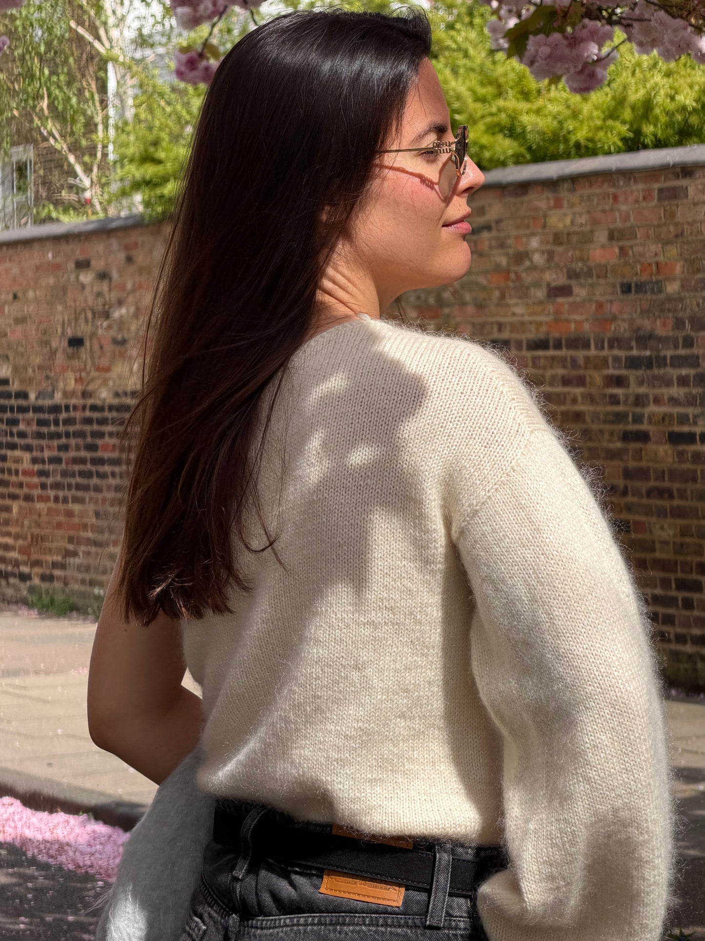 Noosa One Shoulder Summer Top Knitting Pattern for Women