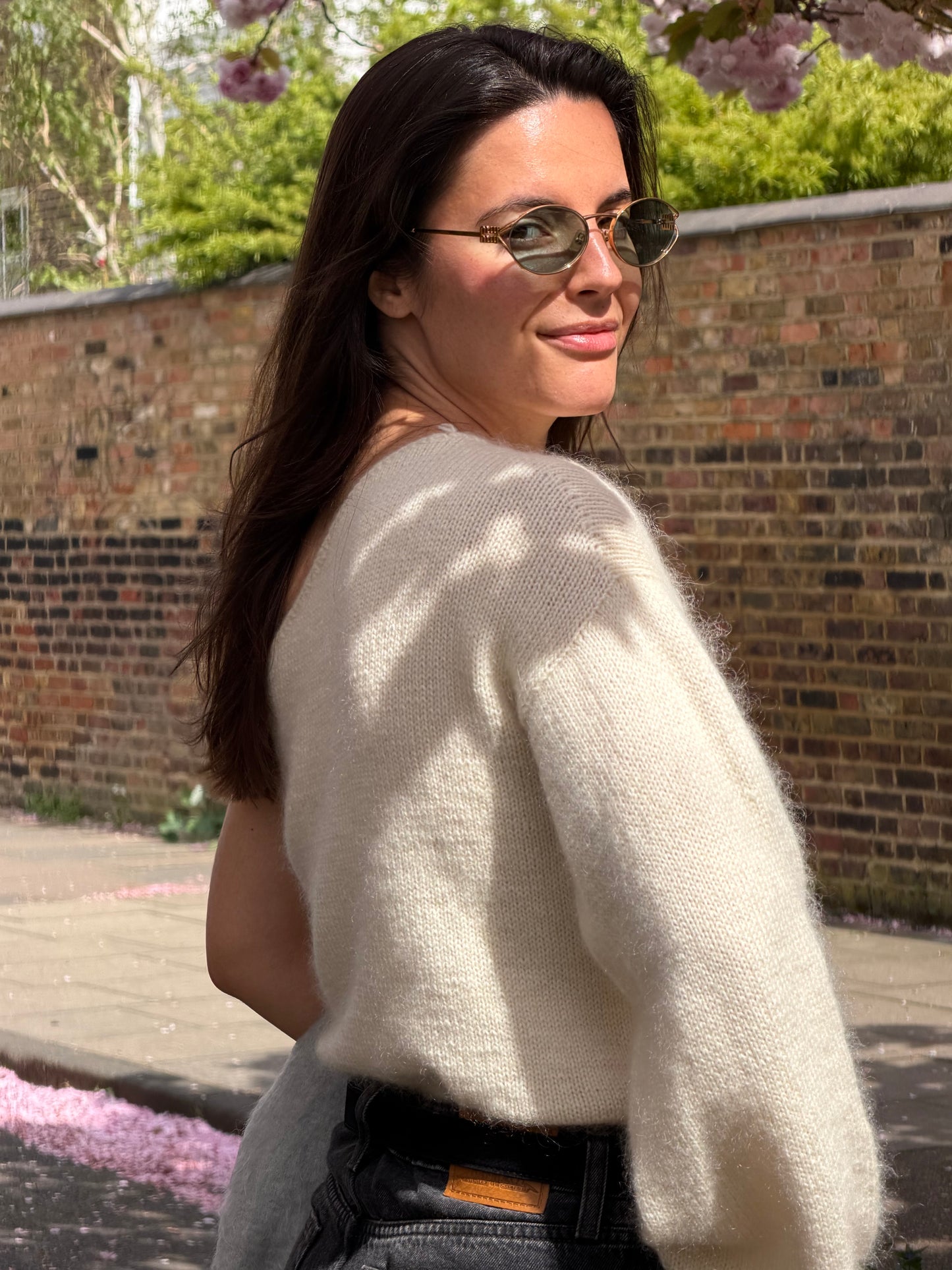 Noosa One Shoulder Summer Top Knitting Pattern for Women