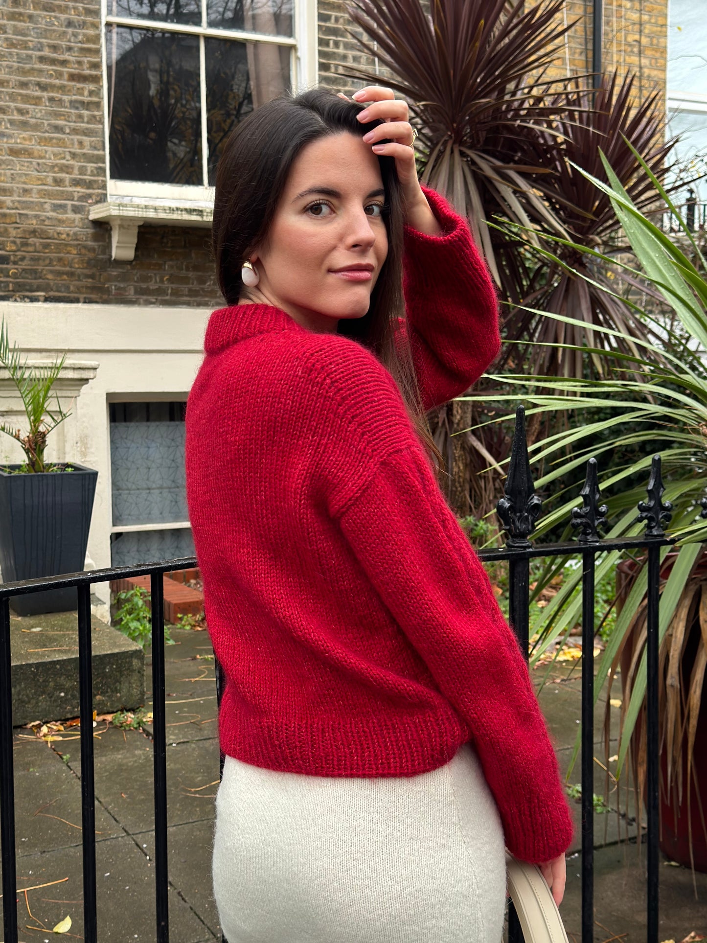 Christmas Cable Jumper Knitting Pattern