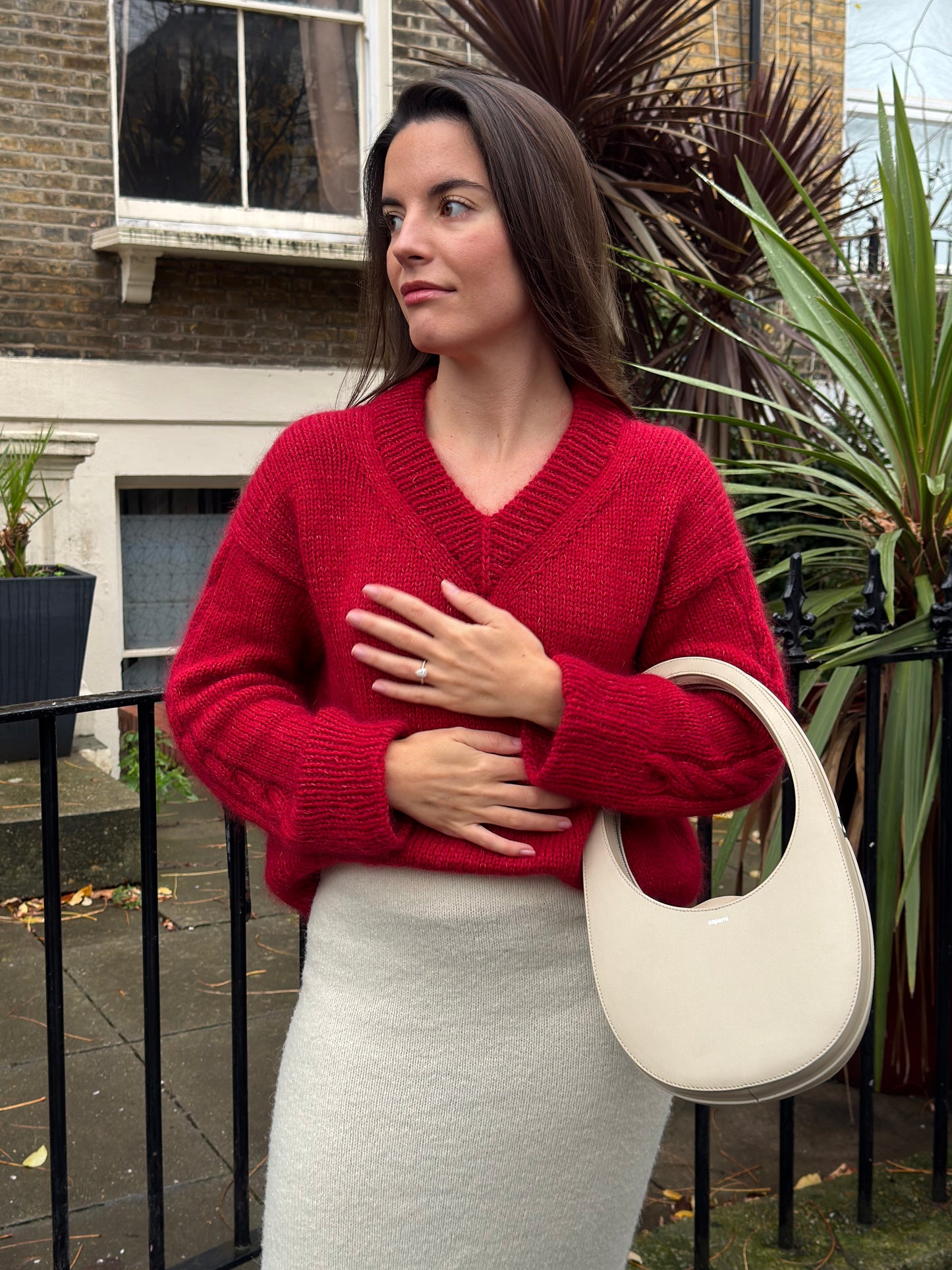 Christmas Cable Jumper Knitting Pattern