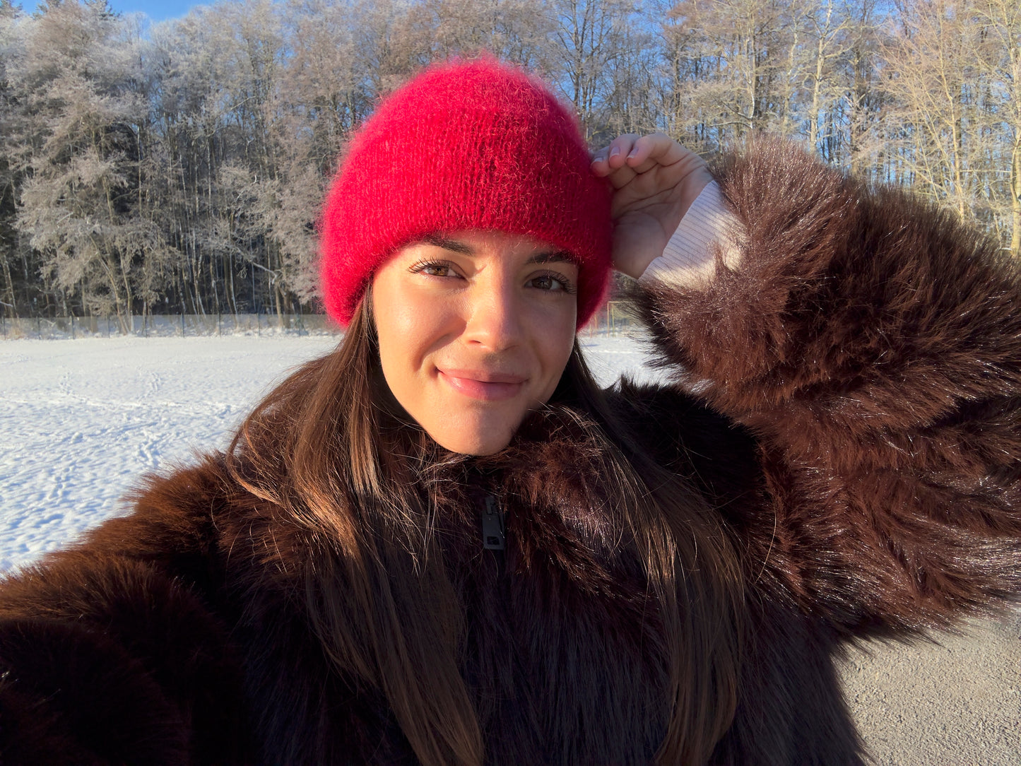 Mohair Hat Knitting Pattern