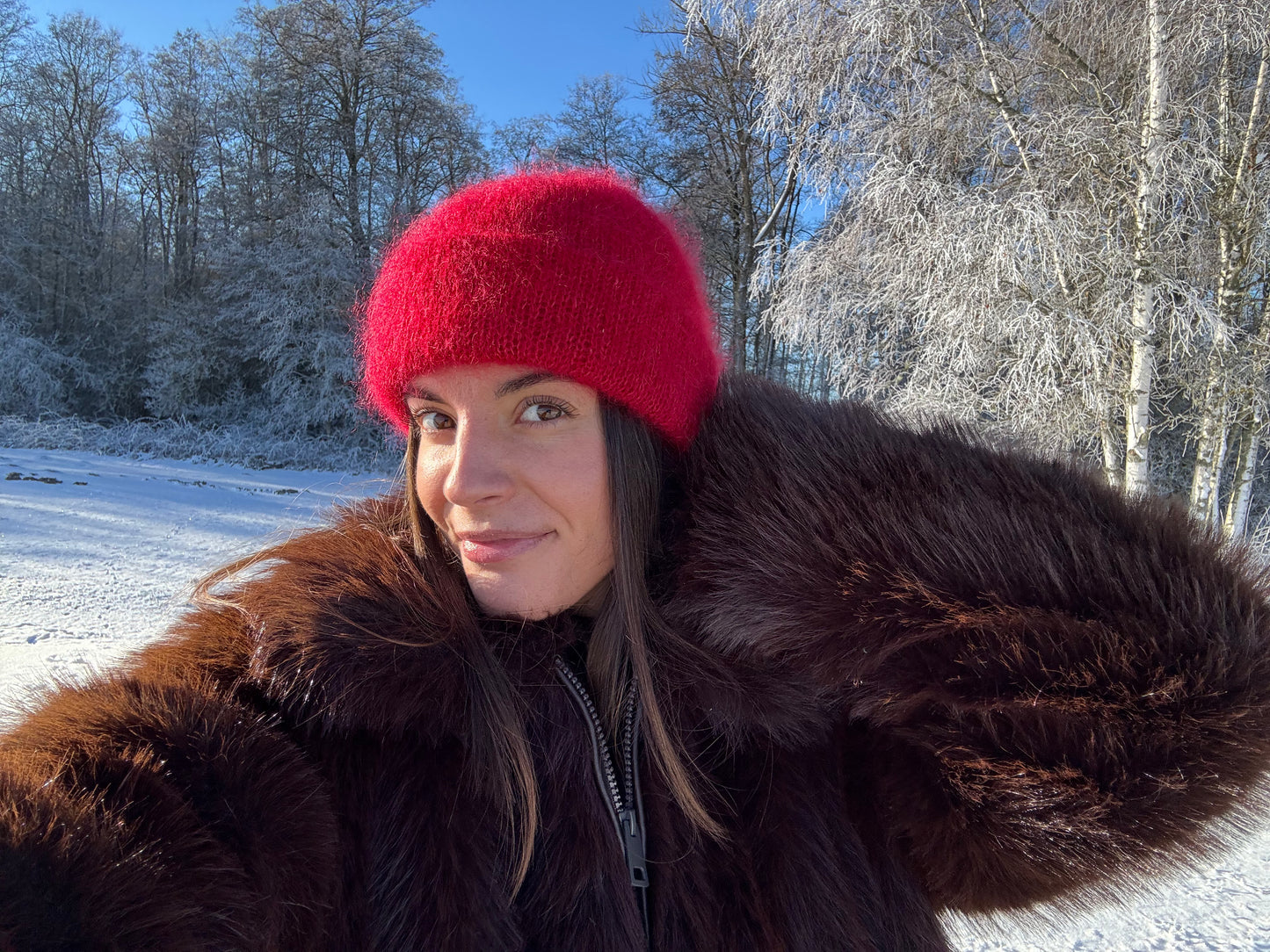 Mohair Hat Knitting Pattern