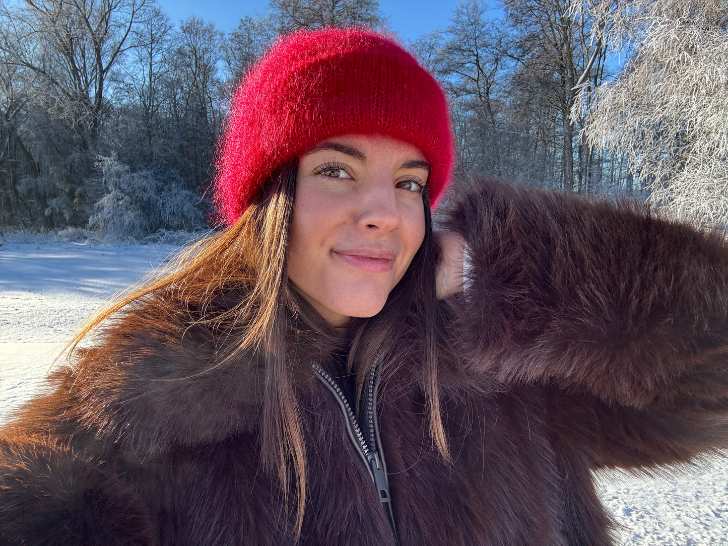 Mohair Hat Knitting Pattern