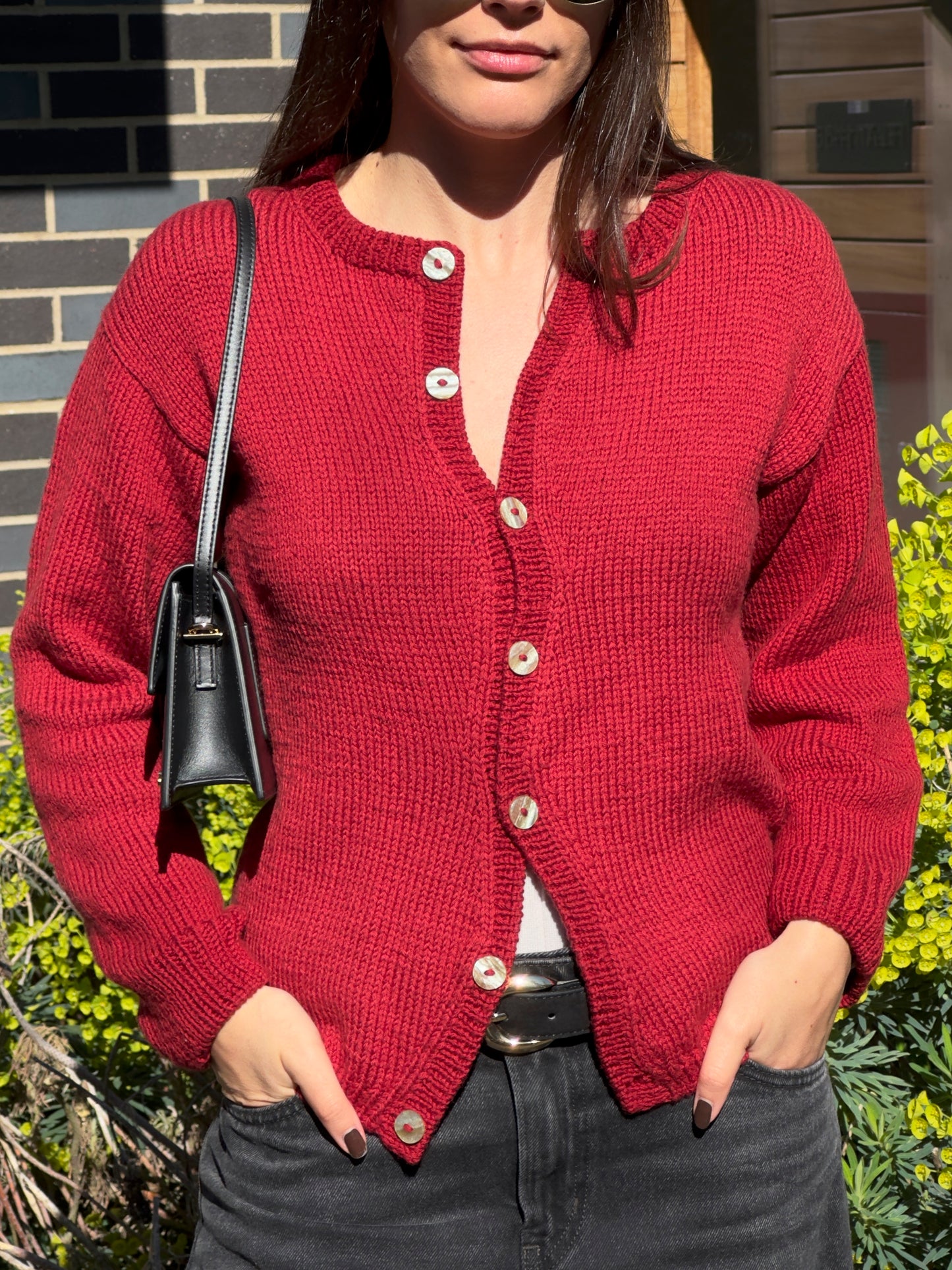 Wavy Cardigan Knitting Pattern for Women
