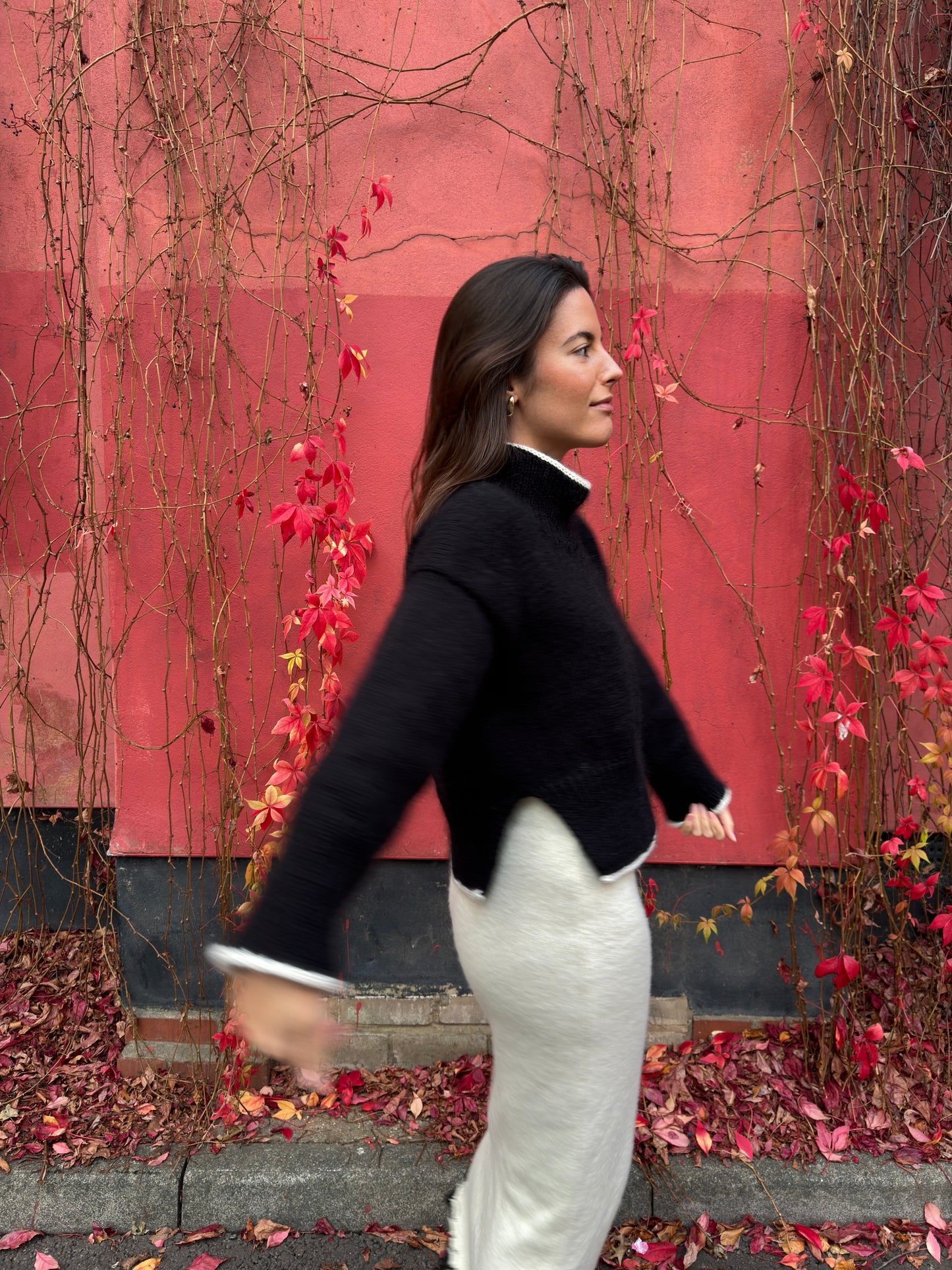 Cropped Jumper Knitting Pattern for Women